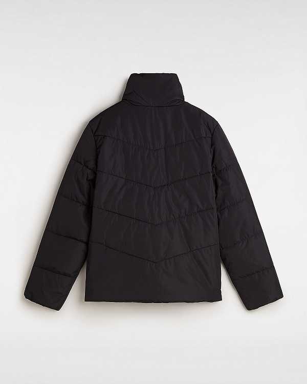 Black Women Vans Foundry MTE Puffer Jacket Canada | VN3261087