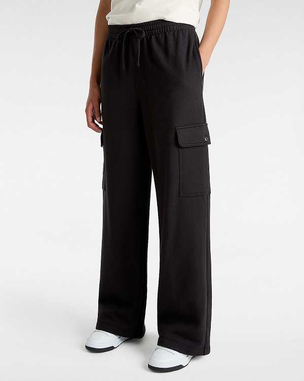 Black Women Vans Frontside Pants Canada | VN1438092