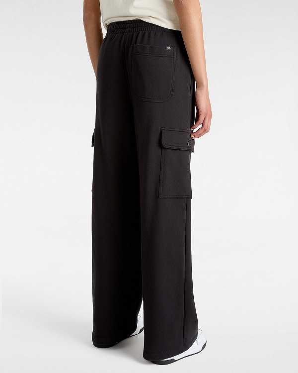 Black Women Vans Frontside Pants Canada | VN1438092