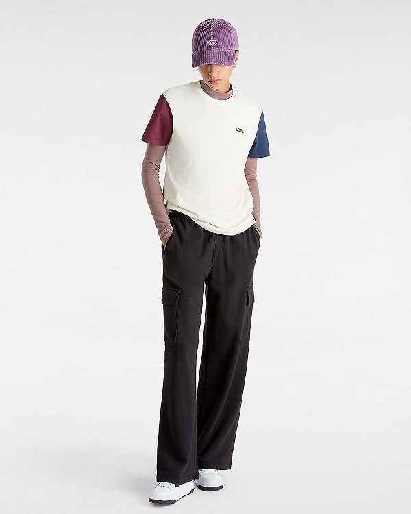 Black Women Vans Frontside Pants Canada | VN1438092