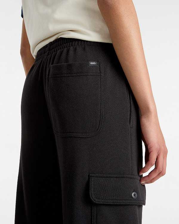 Black Women Vans Frontside Pants Canada | VN1438092