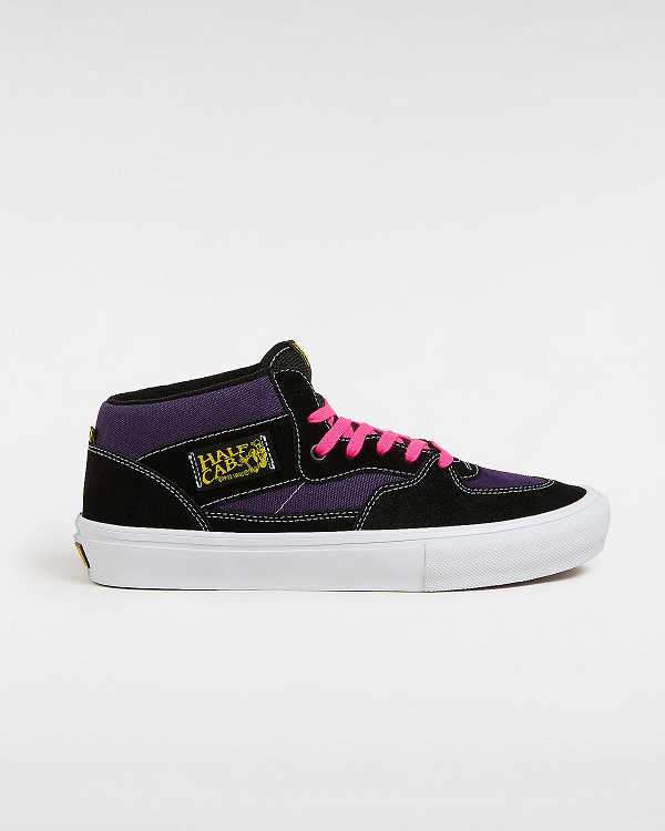 Black Women Vans Half Cab Skate Shoes Canada | VN3867915