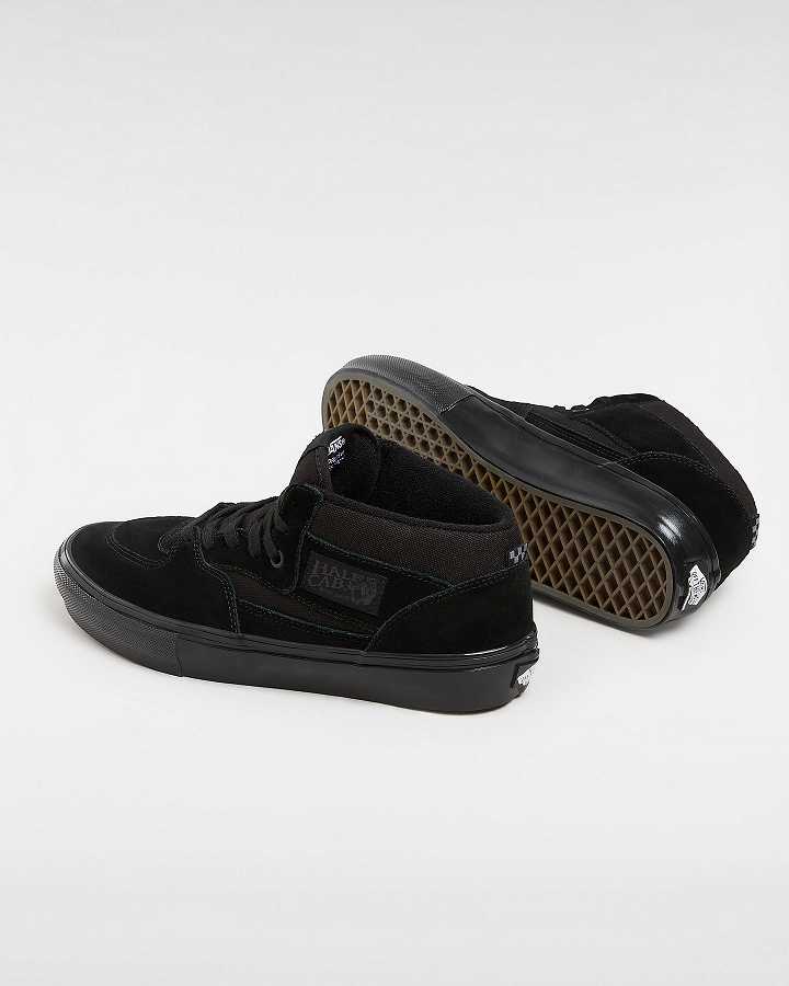 Black Women Vans Half Cab Skate Shoes Canada | VN8710592
