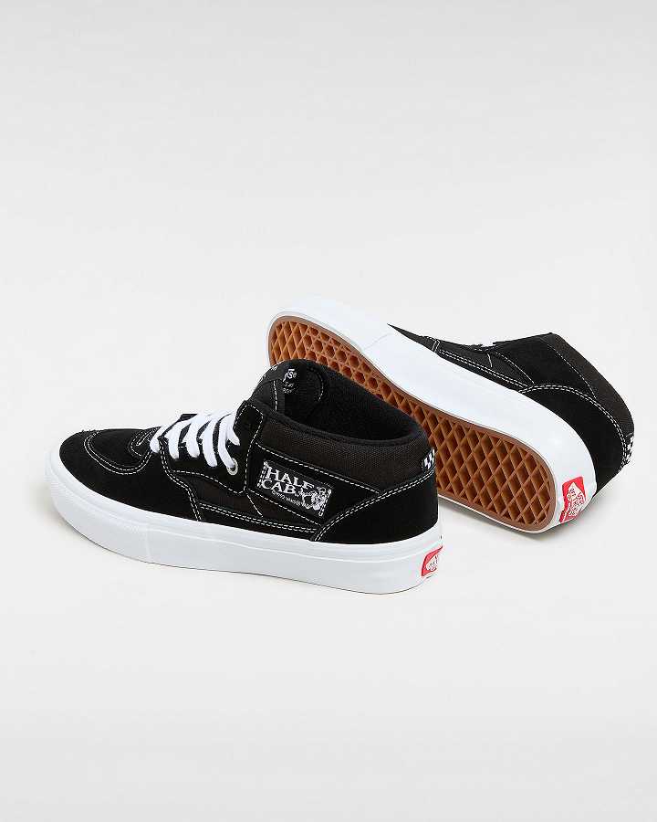 Black Women Vans Half Cab Skate Shoes Canada | VN8306547