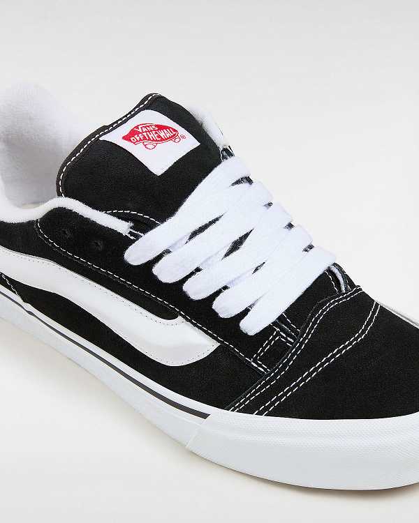 Black Women Vans Knu Skool Skate Shoes Canada | VN6480375