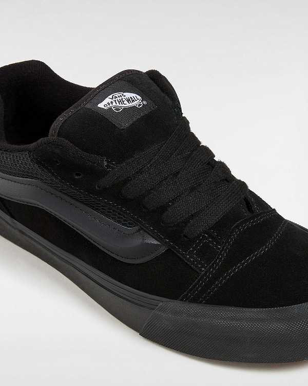 Black Women Vans Knu Skool Skate Shoes Canada | VN7431582