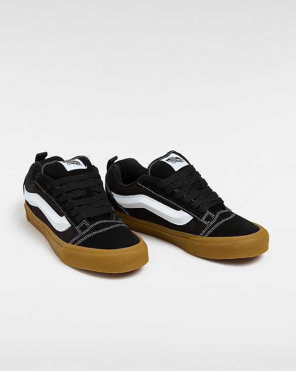 Black Women Vans Knu Skool Sneakers Canada | VN1395640