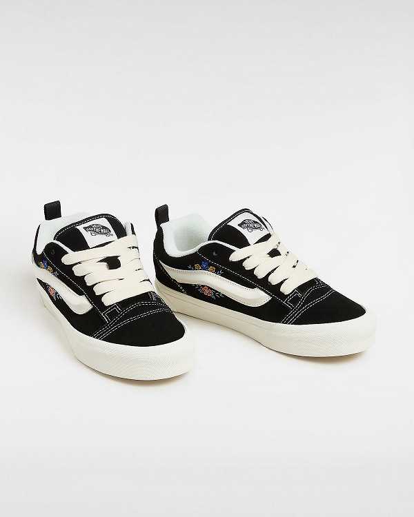 Black Women Vans Knu Skool Sneakers Canada | VN2048695