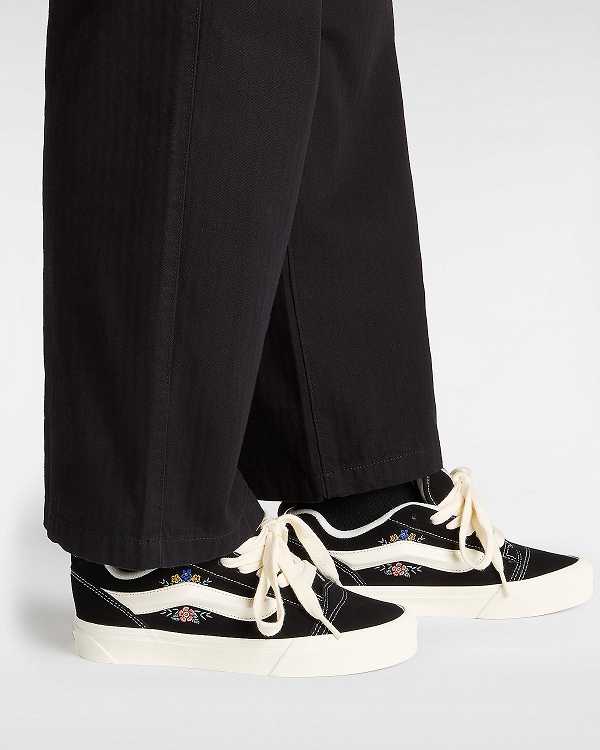 Black Women Vans Knu Skool Sneakers Canada | VN2048695