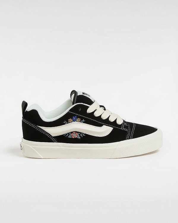 Black Women Vans Knu Skool Sneakers Canada | VN2048695