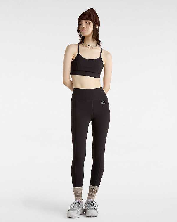 Black Women Vans MTE Crosspath Leggings Canada | VN0562784