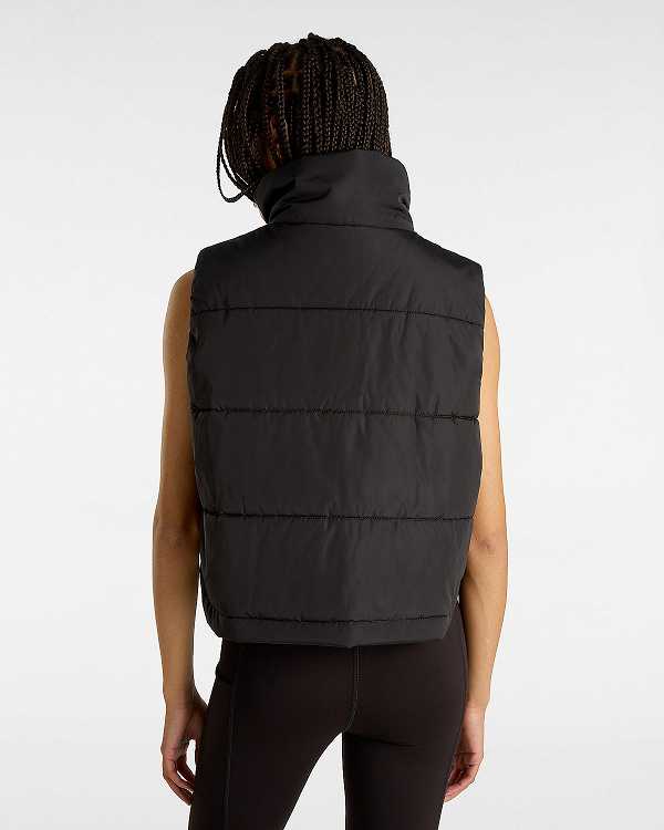Black Women Vans MTE Foundry Vest Canada | VN1379462