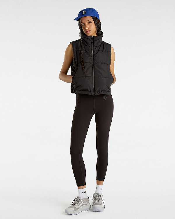 Black Women Vans MTE Foundry Vest Canada | VN1379462