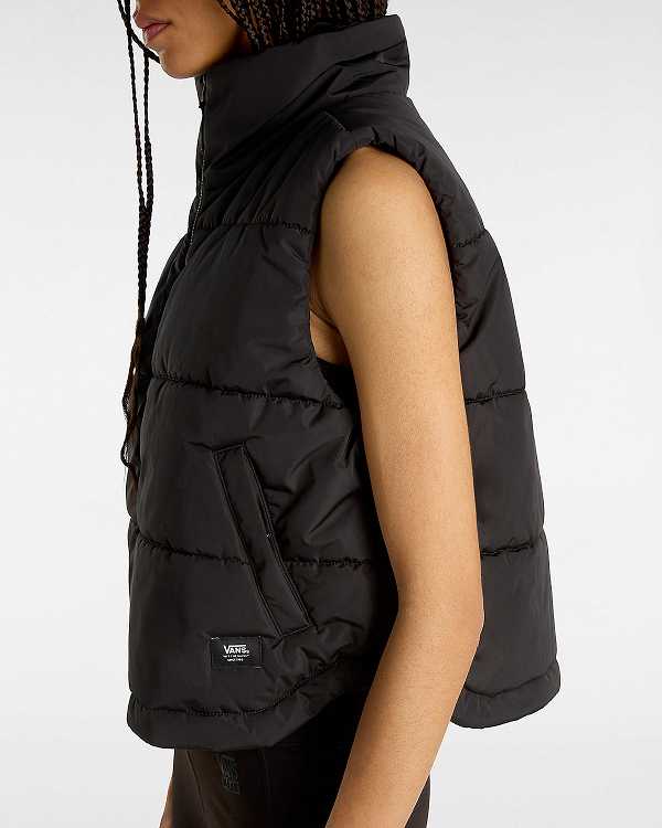 Black Women Vans MTE Foundry Vest Canada | VN1379462