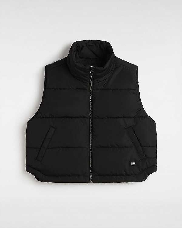 Black Women Vans MTE Foundry Vest Canada | VN1379462