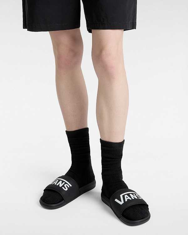 Black Women Vans MTE La Costa Slides Canada | VN3975602