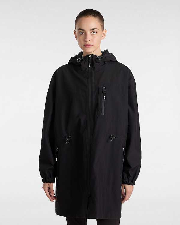 Black Women Vans MTE Raleigh Jacket Canada | VN8701465