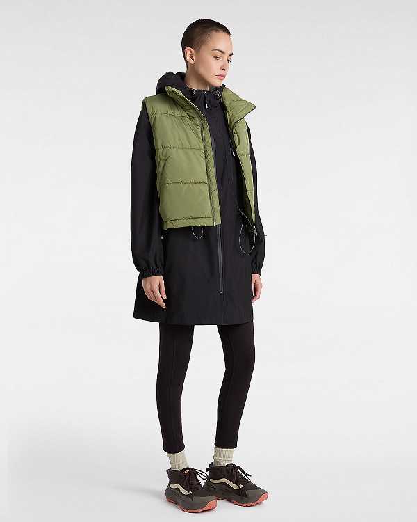 Black Women Vans MTE Raleigh Jacket Canada | VN8701465