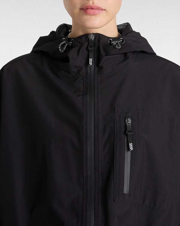 Black Women Vans MTE Raleigh Jacket Canada | VN8701465