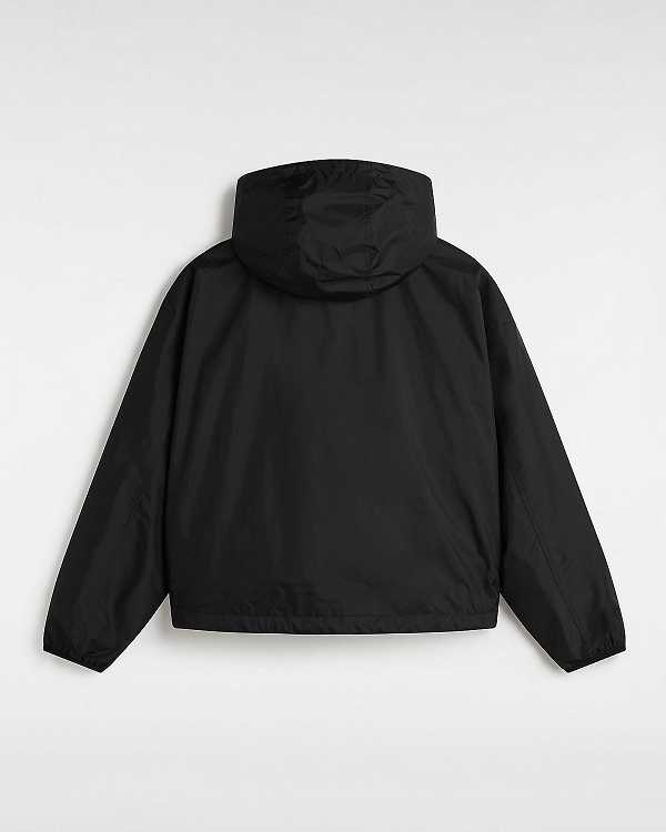 Black Women Vans MTE Theo Windbreaker Canada | VN7621495