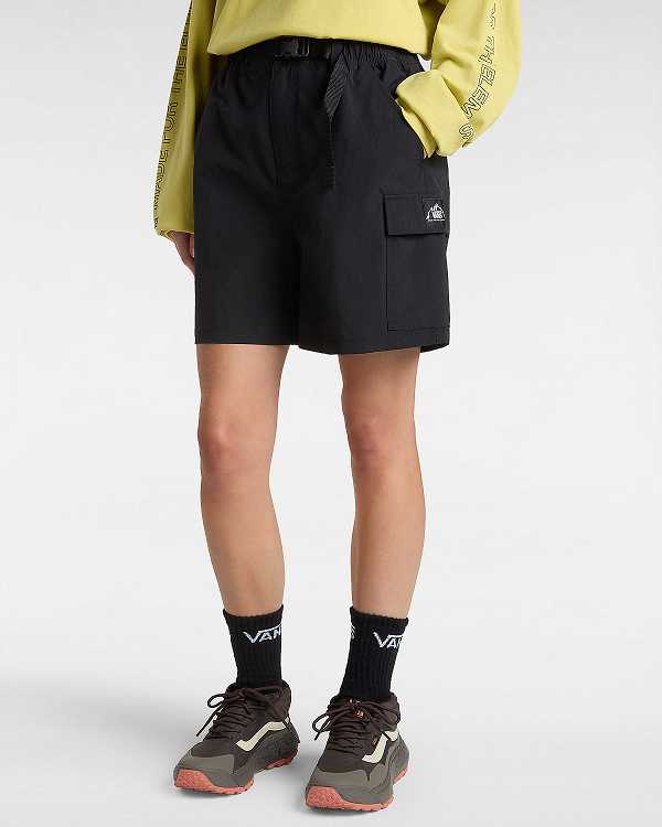 Black Women Vans MTE Trail Short Shorts Canada | VN3564971
