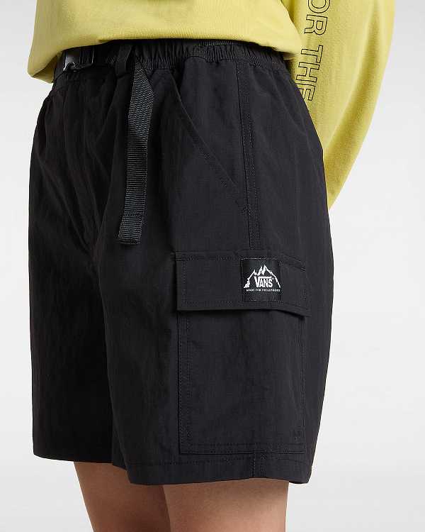 Black Women Vans MTE Trail Short Shorts Canada | VN3564971