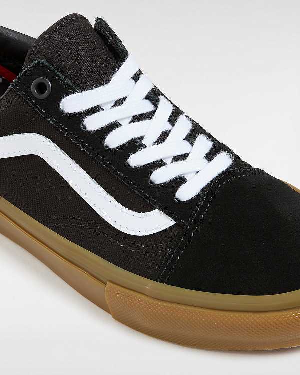 Black Women Vans Old Skool Skate Shoes Canada | VN7163204