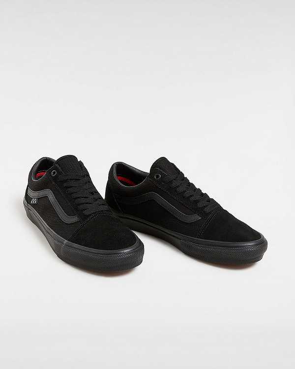 Black Women Vans Old Skool Skate Shoes Canada | VN9508261
