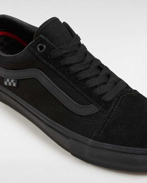 Black Women Vans Old Skool Skate Shoes Canada | VN9508261