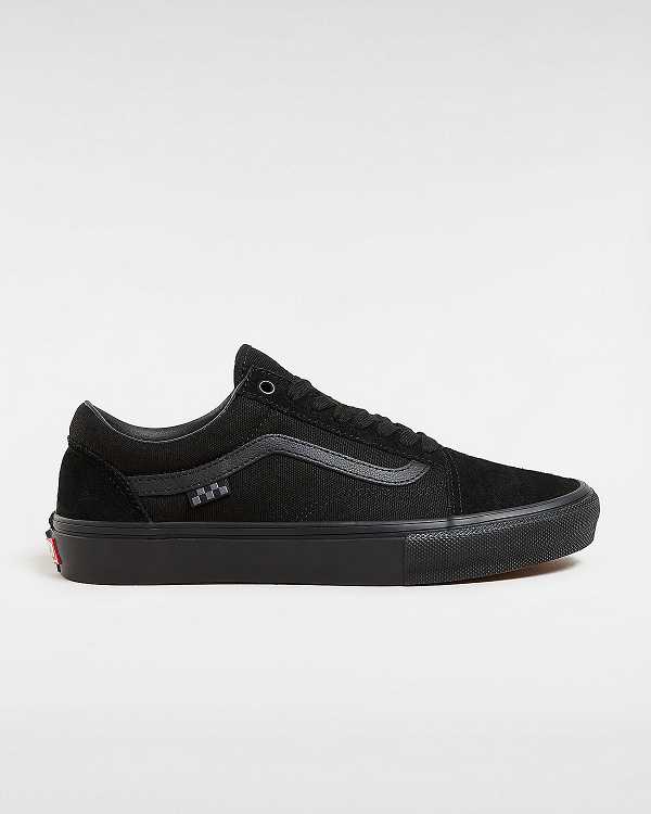 Black Women Vans Old Skool Skate Shoes Canada | VN9508261