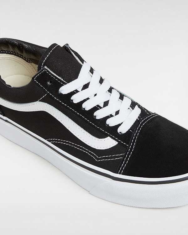 Black Women Vans Platform Old Skool Skate Shoes Canada | VN7201683