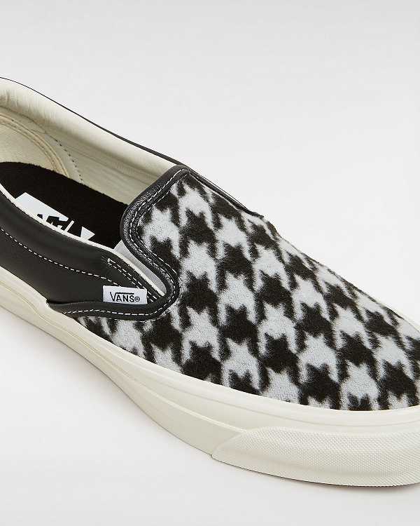 Black Women Vans Premium 98 Slip On Shoes Canada | VN9254736