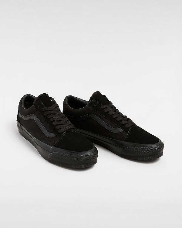 Black Women Vans Premium Old Skool Skate Shoes Canada | VN8609251