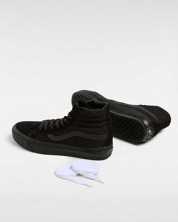Black Women Vans Premium Sk8-Hi 38 Sneakers Canada | VN8923715