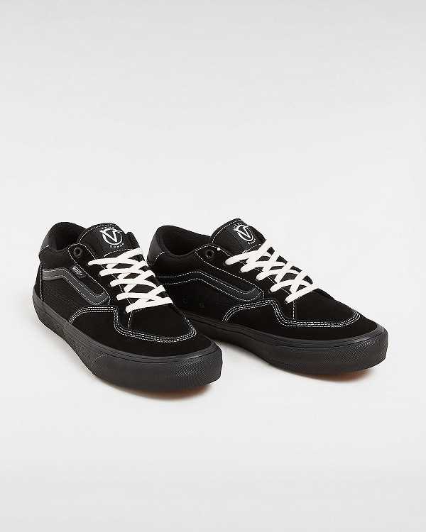 Black Women Vans Rowan Sneakers Canada | VN1368542