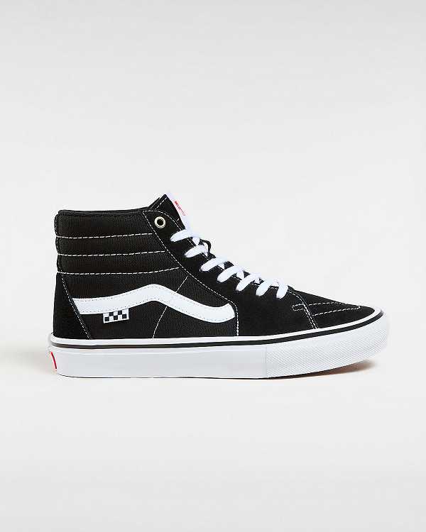 Black Women Vans Sk8-Hi Skate Shoes Canada | VN6540971
