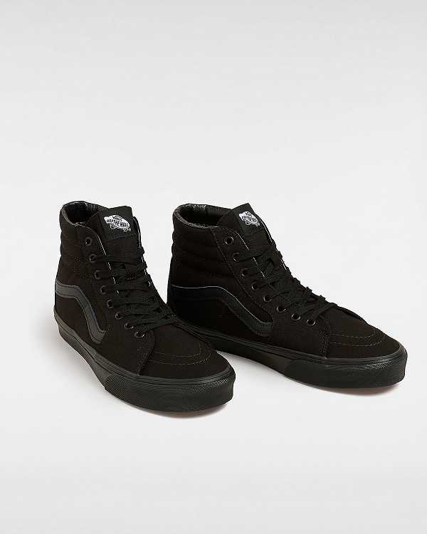 Black Women Vans Sk8-Hi Sneakers Canada | VN7109683
