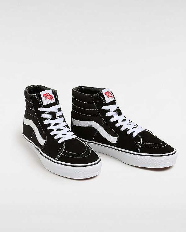 Black Women Vans Sk8-Hi Sneakers Canada | VN7163985
