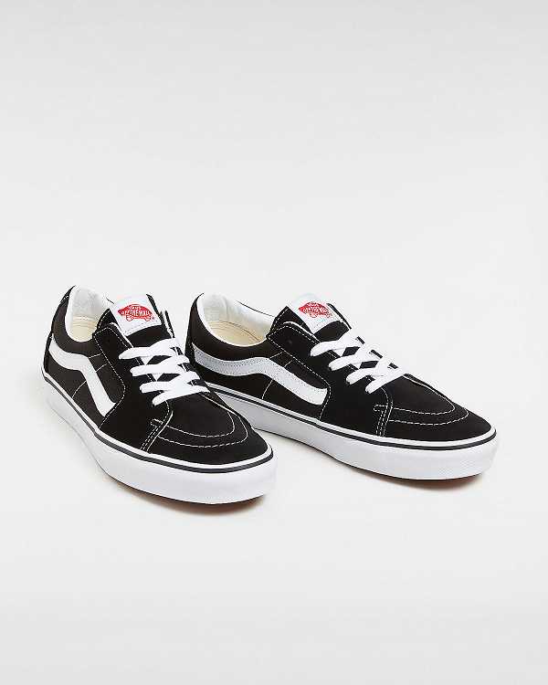 Black Women Vans Sk8-Low Skate Shoes Canada | VN2046789