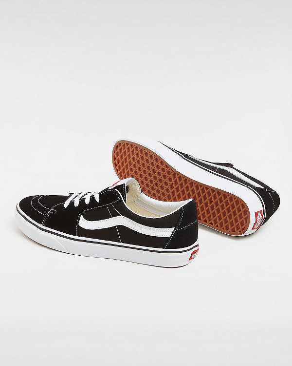 Black Women Vans Sk8-Low Skate Shoes Canada | VN2046789