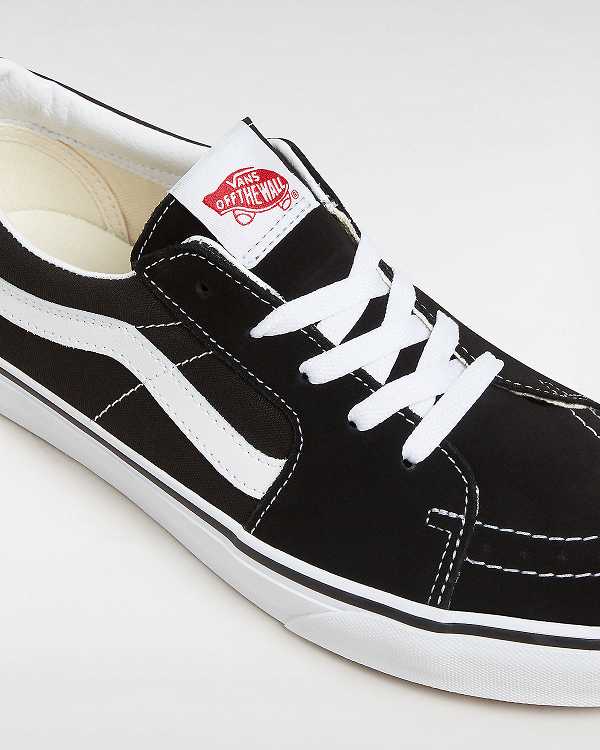 Black Women Vans Sk8-Low Skate Shoes Canada | VN2046789