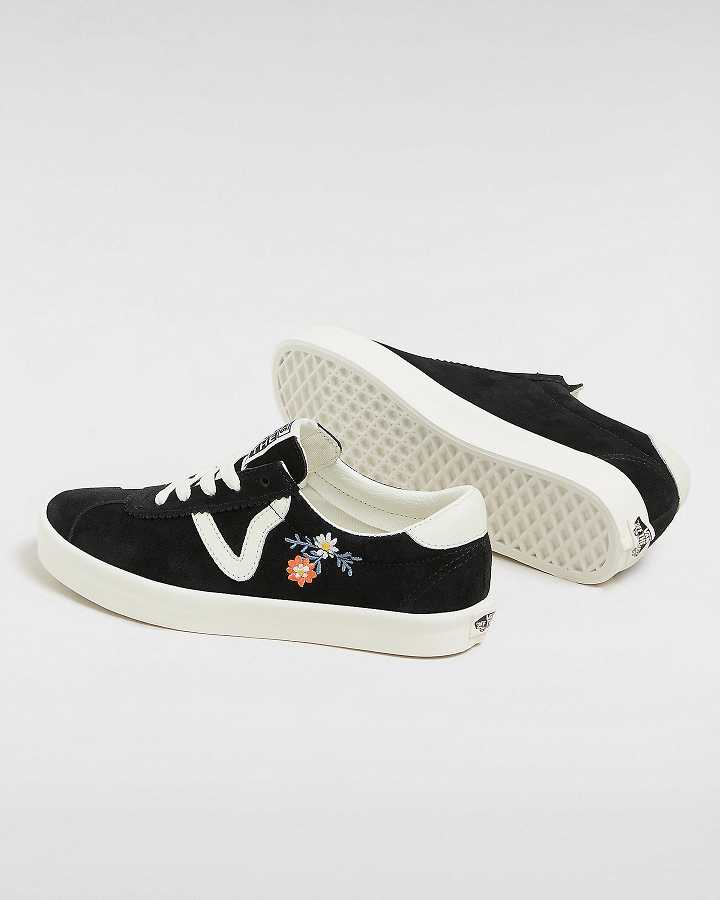 Black Women Vans Sport Low Sneakers Canada | VN9807612