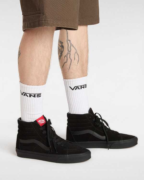 Black Women Vans Suede Sk8-Hi Sneakers Canada | VN0235148