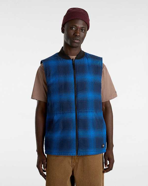 Black Women Vans Talbot Reversible Vest Canada | VN5026713