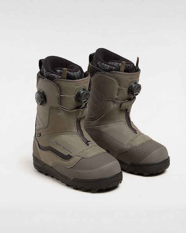 Black / Brown Men Vans Verse X Parker Szumowski MTE Snowboard Boots Canada | VN6450371