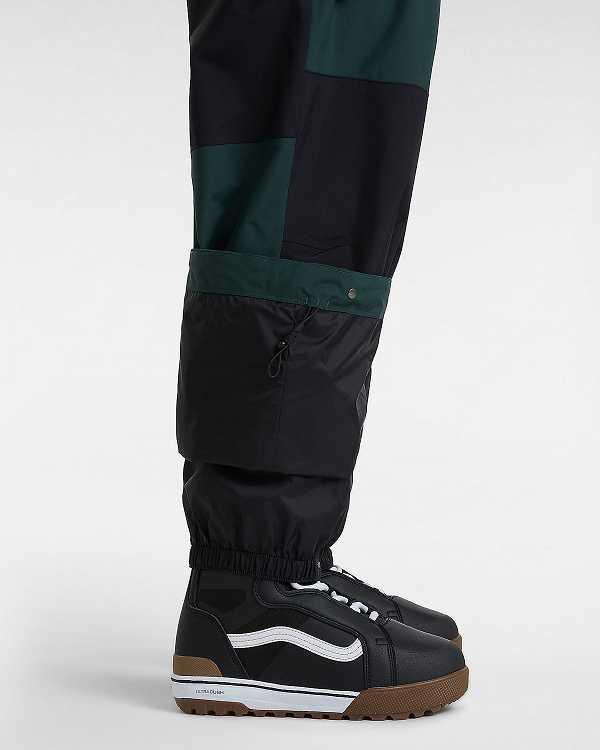 Black / Green Men Vans MTE Hellbound Pants Canada | VN3596217