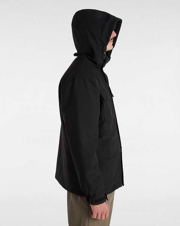 Black / Green Men Vans MTE Ward 3-1 Utility Jacket Canada | VN3981405