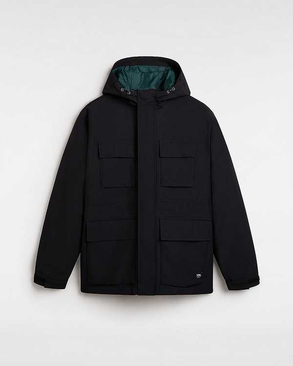 Black / Green Men Vans MTE Ward 3-1 Utility Jacket Canada | VN3981405