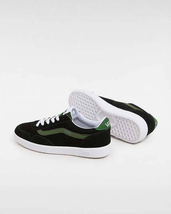 Black / Green Women Vans Cruze Too ComfyCush Sneakers Canada | VN6417258
