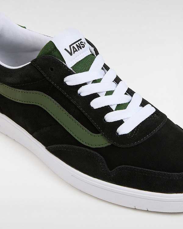 Black / Green Women Vans Cruze Too ComfyCush Sneakers Canada | VN6417258